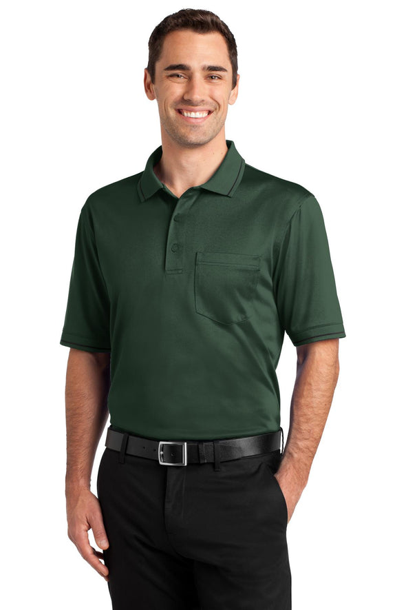 CornerStone Select Snag-Proof Tipped Pocket Polo