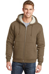 CornerStone Heavyweight Sherpa-Lined Hooded Fleece Jacket