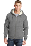 CornerStone Heavyweight Sherpa-Lined Hooded Fleece Jacket