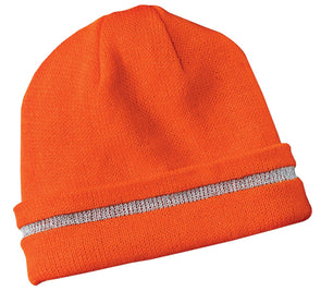 CornerStone Enhanced Visibility Beanie with Reflective Stripe