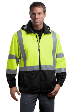 CornerStone ANSI 107 Class 3 Safety Windbreaker