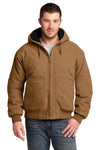 CornerStone Washed Duck Cloth Insulated Hooded Work Jacket