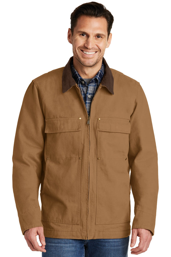 CornerStone Washed Duck Cloth Chore Coat