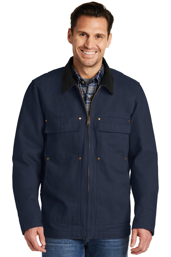 CornerStone Washed Duck Cloth Chore Coat