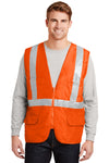 CornerStone ANSI 107 Class 2 Mesh Back Safety Vest