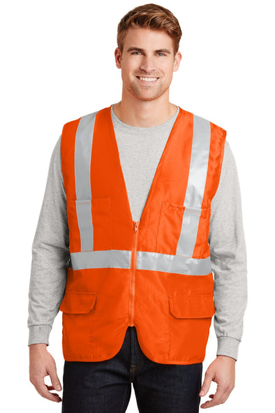 CornerStone ANSI 107 Class 2 Mesh Back Safety Vest