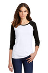 District Women's Perfect Tri 3/4-Sleeve Raglan