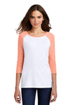 District Women's Perfect Tri 3/4-Sleeve Raglan