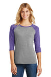 District Women's Perfect Tri 3/4-Sleeve Raglan