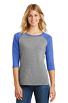 District Women's Perfect Tri 3/4-Sleeve Raglan