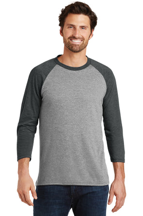 District Perfect Tri 3/4-Sleeve Raglan