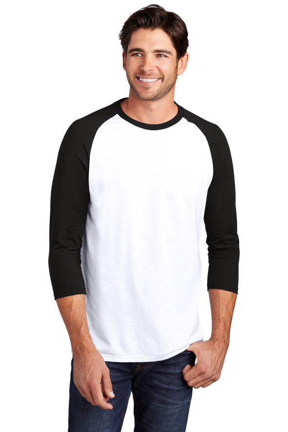 District Perfect Tri 3/4-Sleeve Raglan