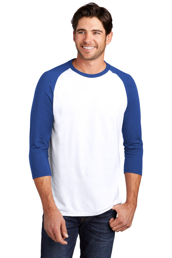 District Perfect Tri 3/4-Sleeve Raglan