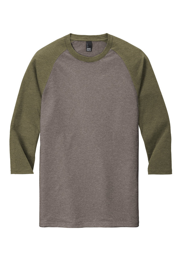 District Perfect Tri 3/4-Sleeve Raglan