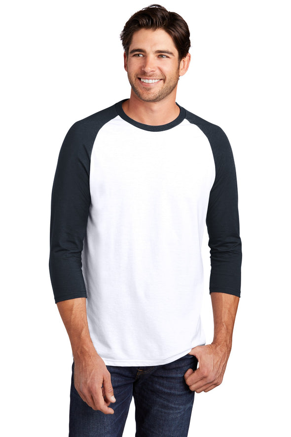 District Perfect Tri 3/4-Sleeve Raglan