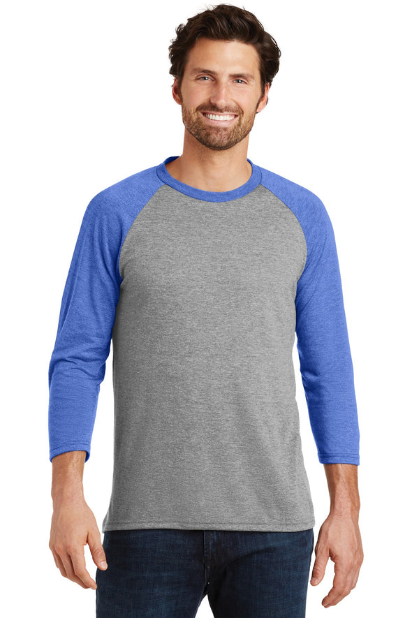 District Perfect Tri 3/4-Sleeve Raglan