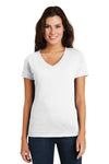 District Women's Super Slub V-Neck Tee