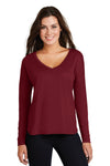 District Women's Drapey Long Sleeve Tee