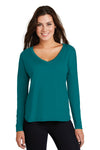 District Women's Drapey Long Sleeve Tee
