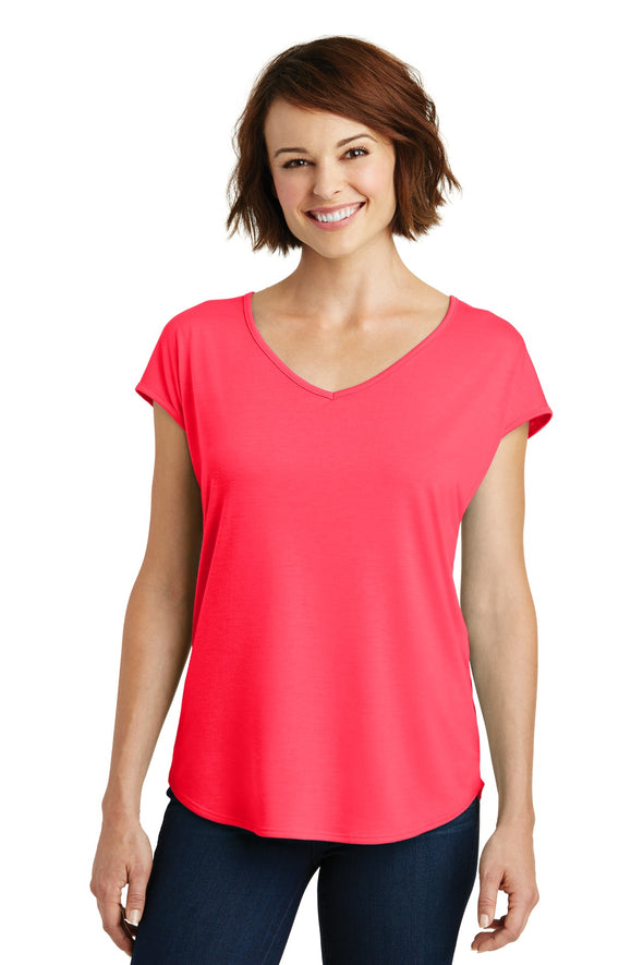 District Women's Drapey Cross-Back Tee