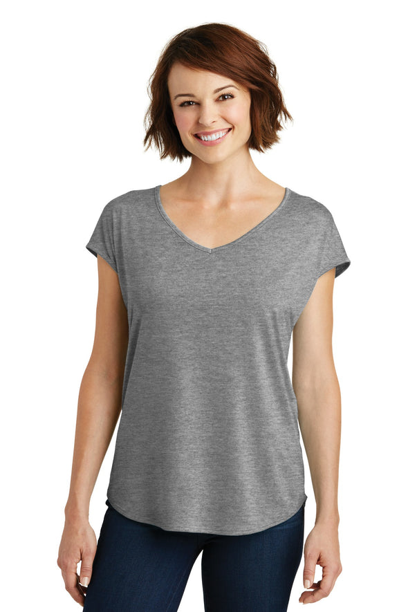District Women's Drapey Cross-Back Tee
