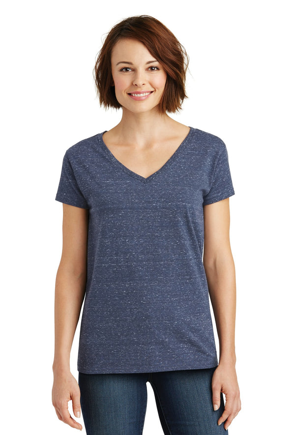 District Women's Cosmic V-Neck Tee