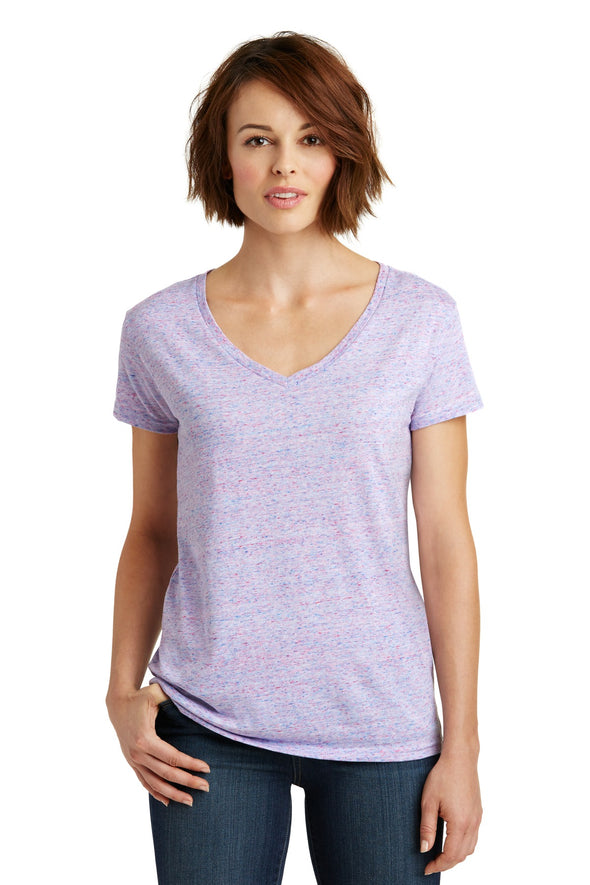 District Women's Cosmic V-Neck Tee
