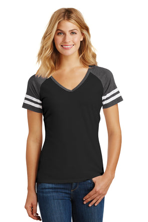 District Women's Game V-Neck Tee