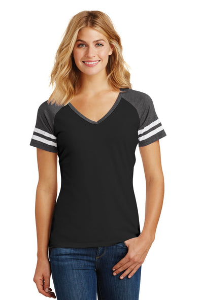 District Women's Game V-Neck Tee