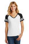 District Women's Game V-Neck Tee
