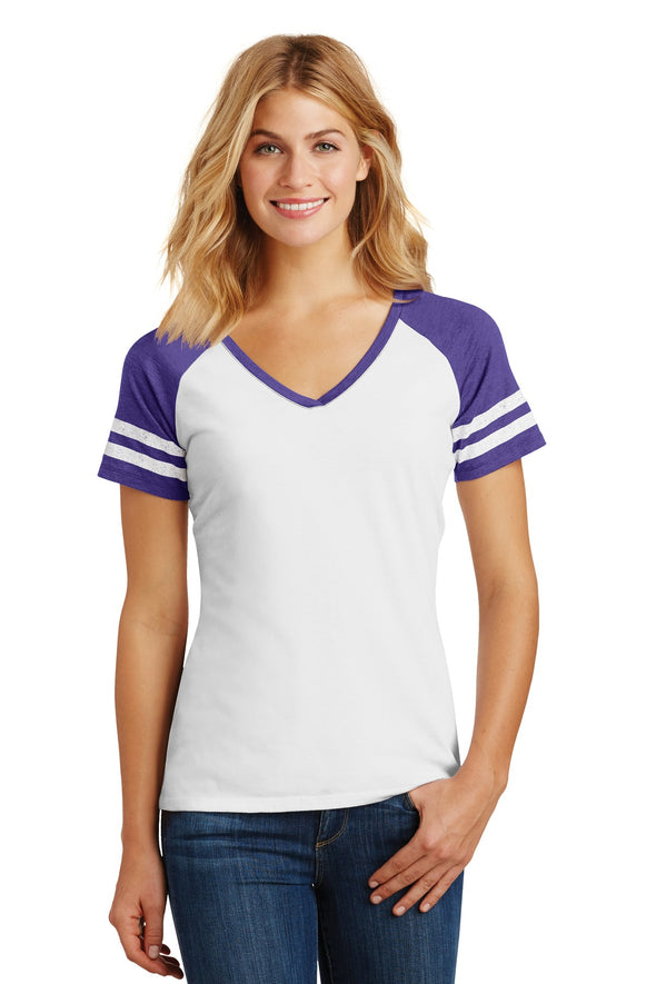 District Women's Game V-Neck Tee