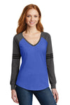 District Women's Game Long Sleeve V-Neck Tee