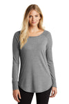 District Women's Perfect Tri Long Sleeve Tunic Tee