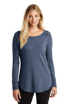 District Women's Perfect Tri Long Sleeve Tunic Tee