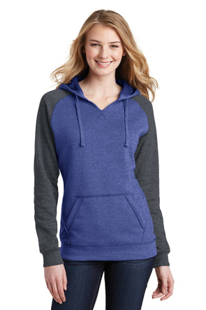District Women's Lightweight Fleece Raglan Hoodie
