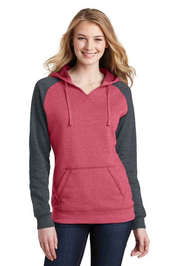 District Women's Lightweight Fleece Raglan Hoodie