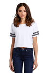 District Women's Scorecard Crop Tee