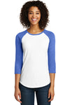 District Women's Fitted Very Important Tee 3/4-Sleeve Raglan