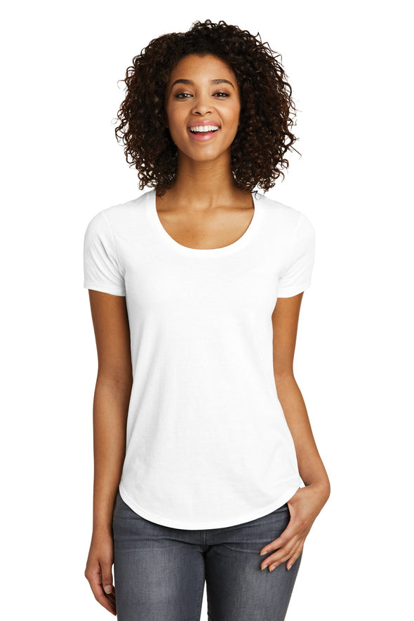 District Women's Fitted Very Important Tee Scoop Neck