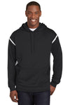Sport-Tek Tech Fleece Colorblock Hooded Sweatshirt