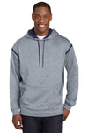 Sport-Tek Tech Fleece Colorblock Hooded Sweatshirt