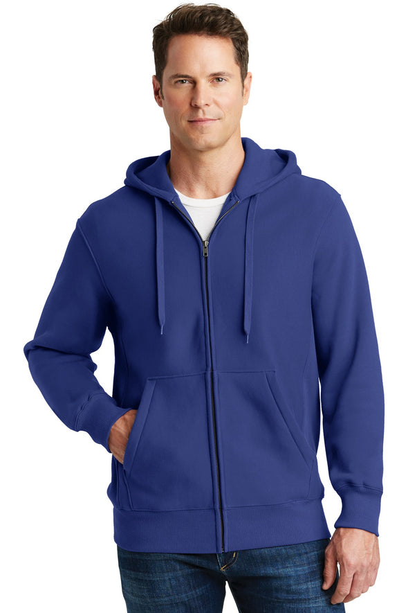 Sport-Tek Super Heavyweight Full-Zip Hooded Sweatshirt