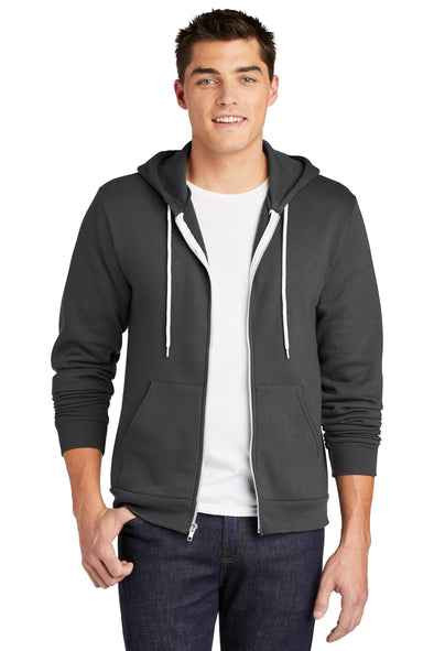 American Apparel USA Collection Flex Fleece Zip Hoodie