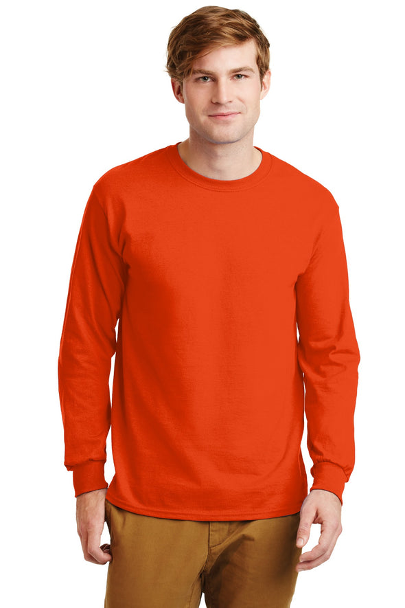 Gildan Ultra Cotton 100% Cotton Long Sleeve T-Shirt