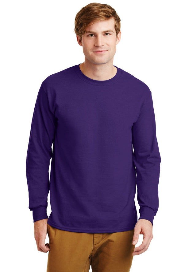 Gildan Ultra Cotton 100% Cotton Long Sleeve T-Shirt