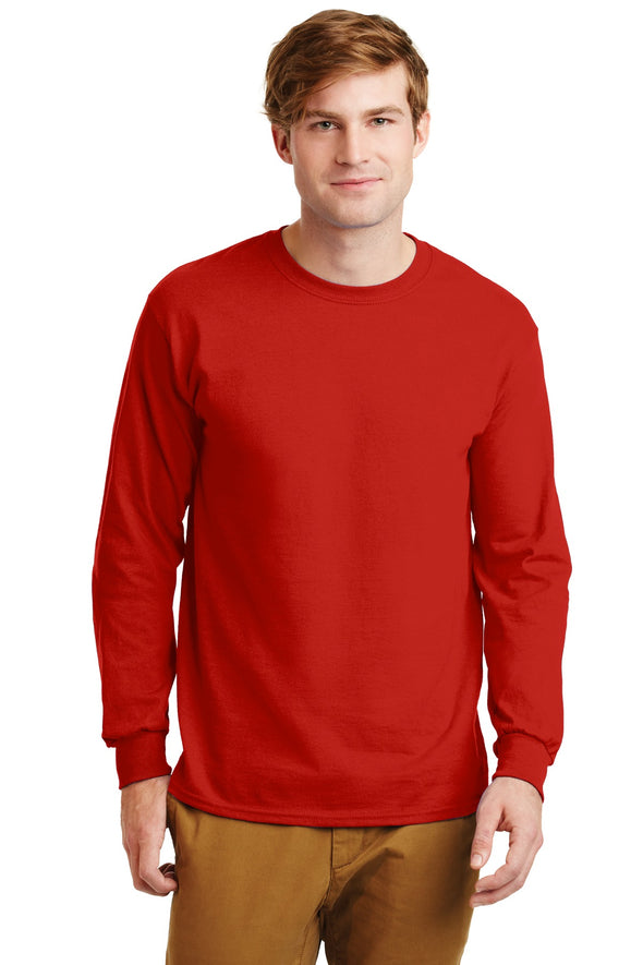 Gildan Ultra Cotton 100% Cotton Long Sleeve T-Shirt