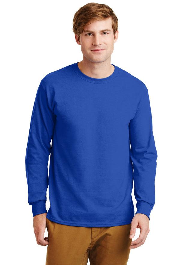 Gildan Ultra Cotton 100% Cotton Long Sleeve T-Shirt