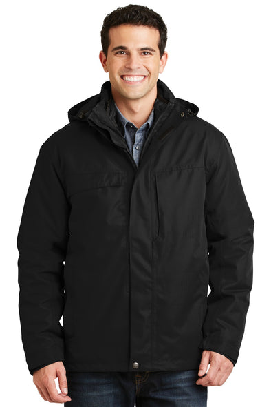 Port Authority Herringbone 3-in-1 Parka