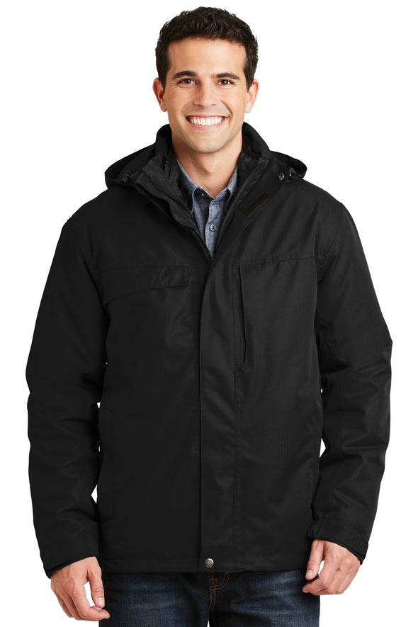 Port Authority Herringbone 3-in-1 Parka