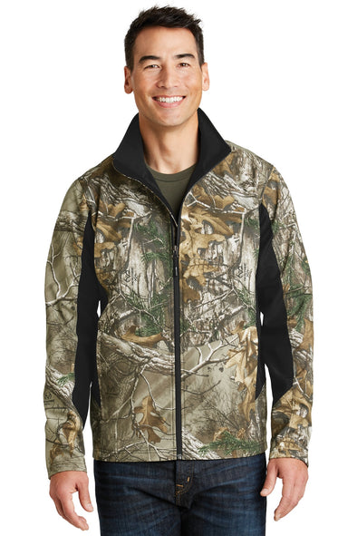 Port Authority Camouflage Colorblock Soft Shell